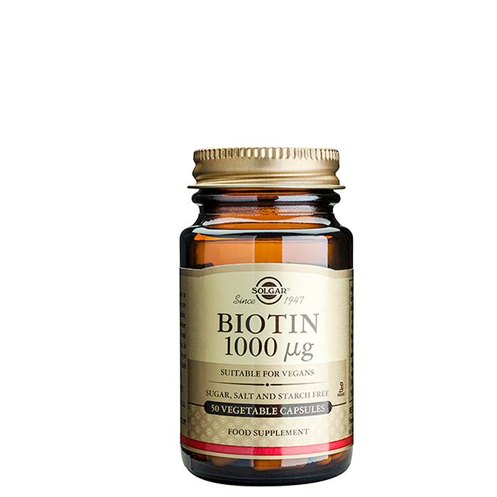 Biotin, 1000 mcg 50 kapslar