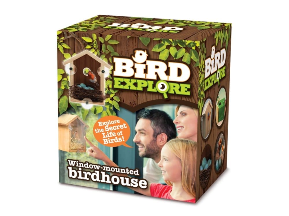 Bird Explore Window-mounted Birdhouse