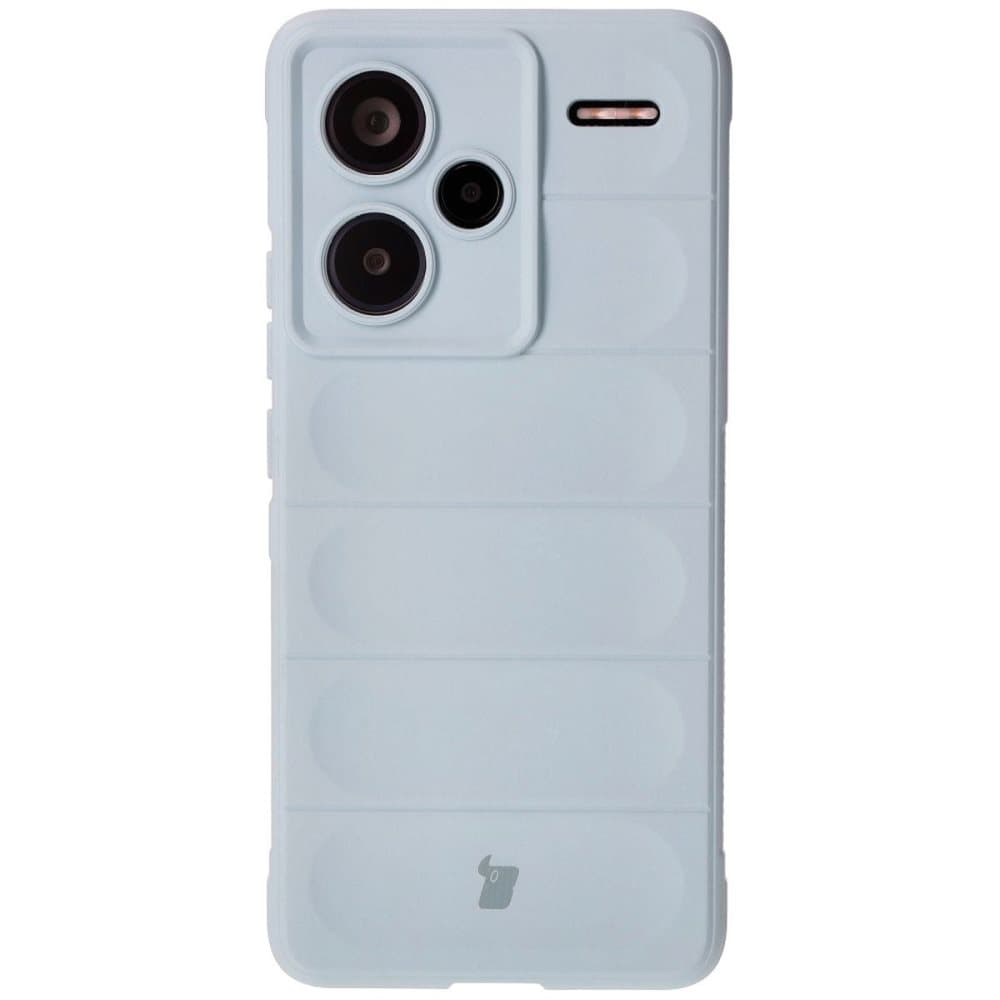 Bizon Case Tur armerat skal för Xiaomi Redmi Note 13 Pro- 5G, ljusblå