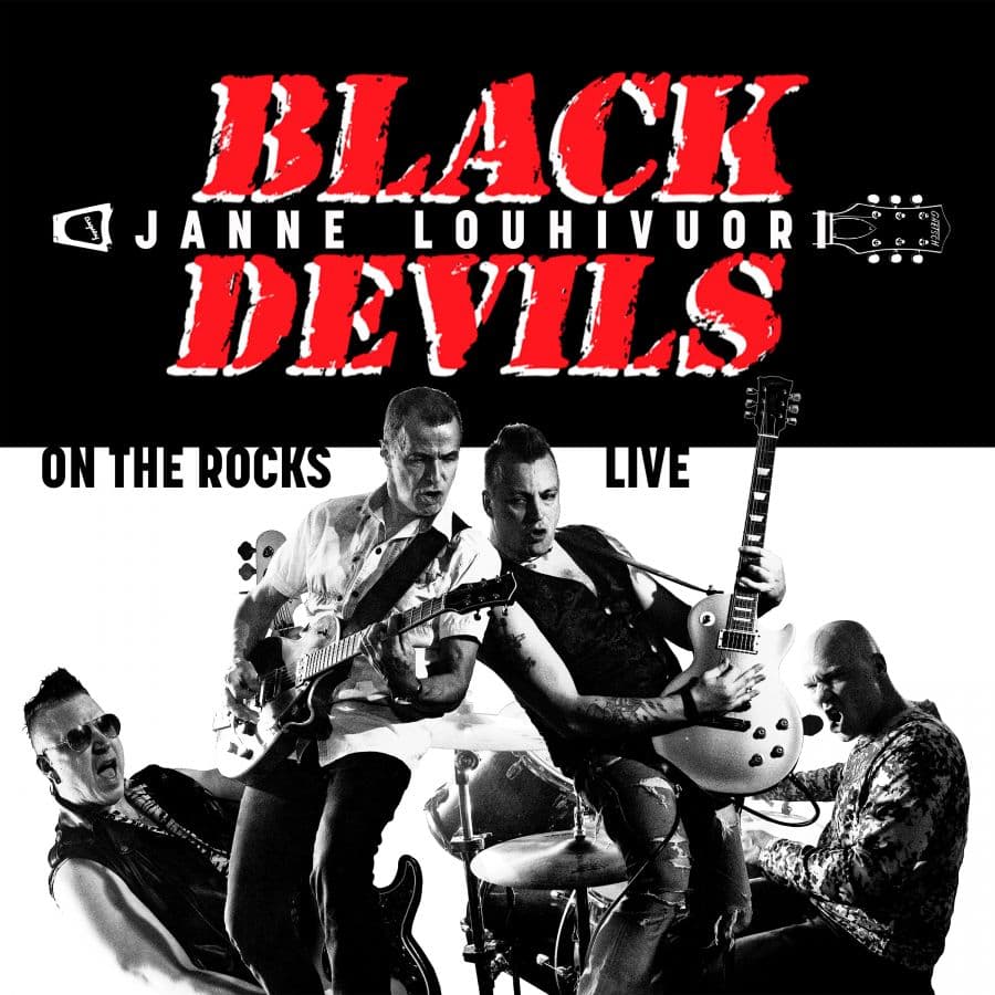 Black Devils/Janne Louhivuori- On the rocks Live (CD)