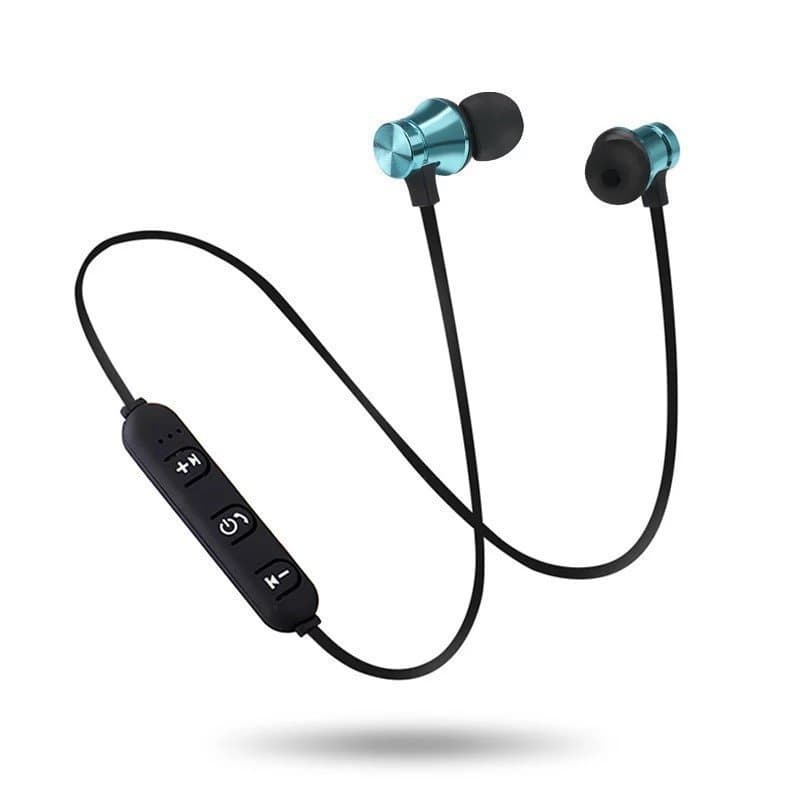 Bluetooth Headset Blue - Trådlösa bluetooth hörlurar Blå