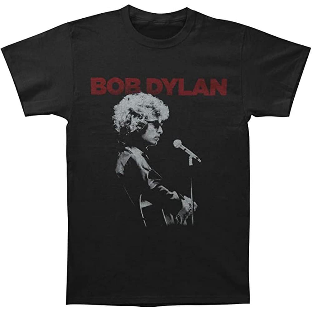 Bob Dylan Unisex T-Shirt för vuxna med ljudkontroll