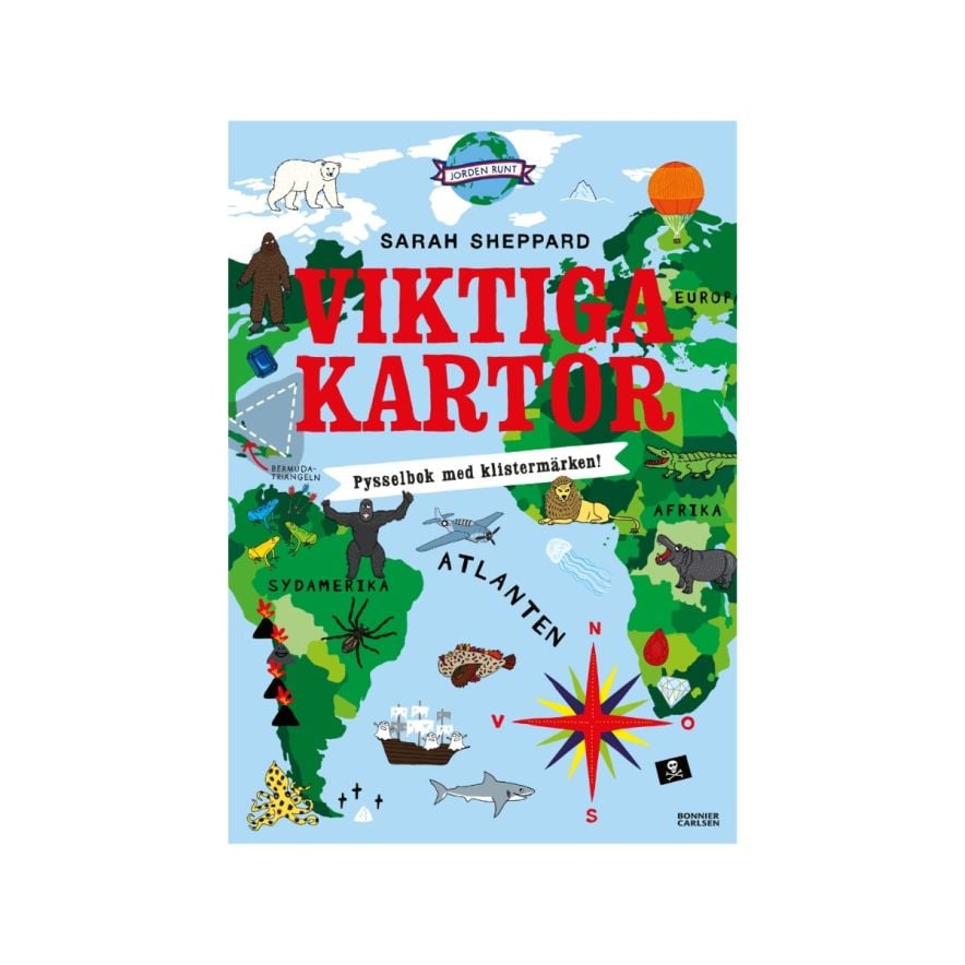 Bok Viktiga kartor - för äventyrare och dagdrömmar