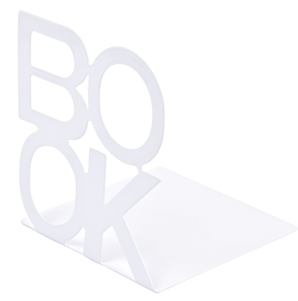 Bokstöd BOOK Vit 2-pack Burde