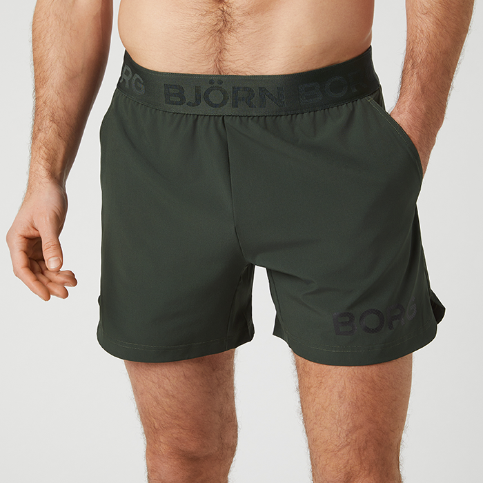 Borg Short Shorts, Grön