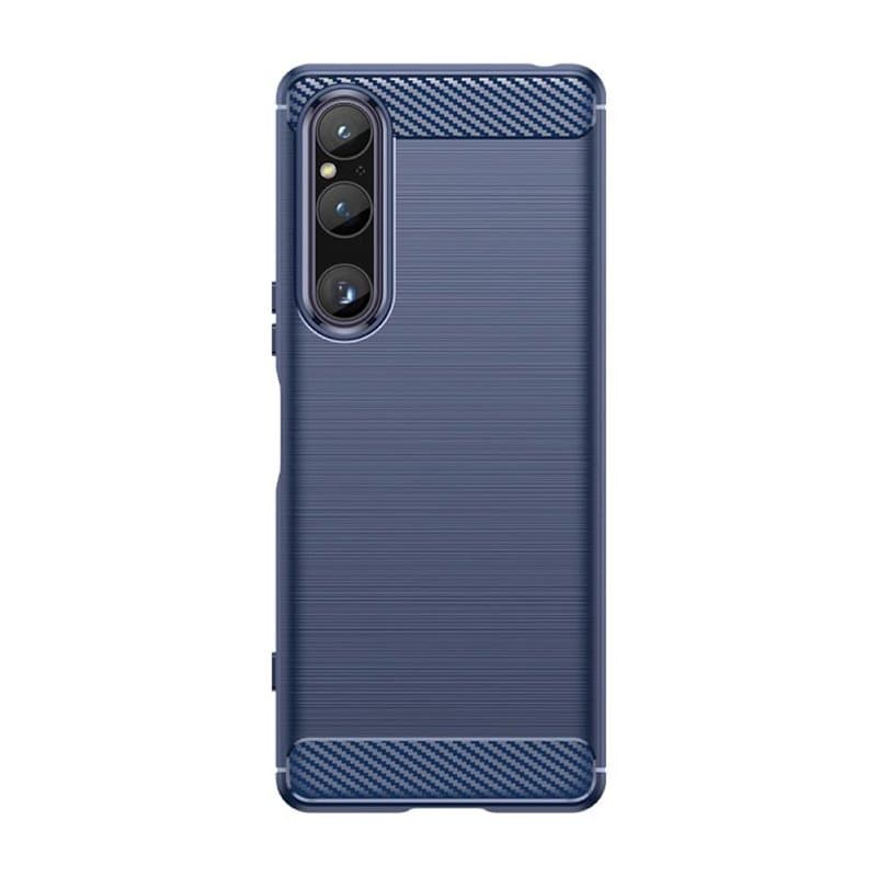 Borstat silikon skal Sony Xperia 1 VI - Blå