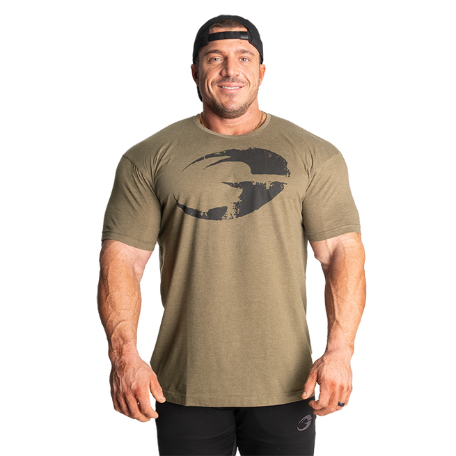 Cadet Tee, Army Green Melange