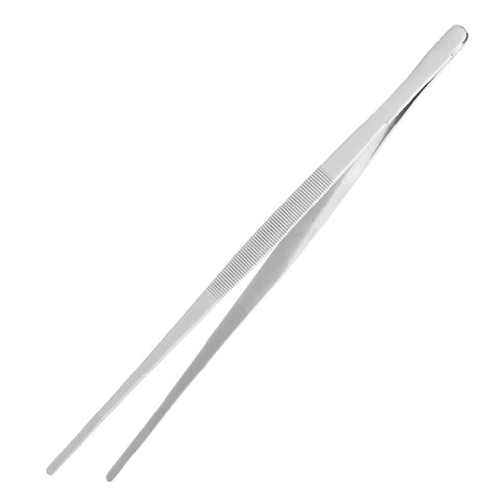 Cateringpincett i rostfritt stål 300 mm - Hendi 680018