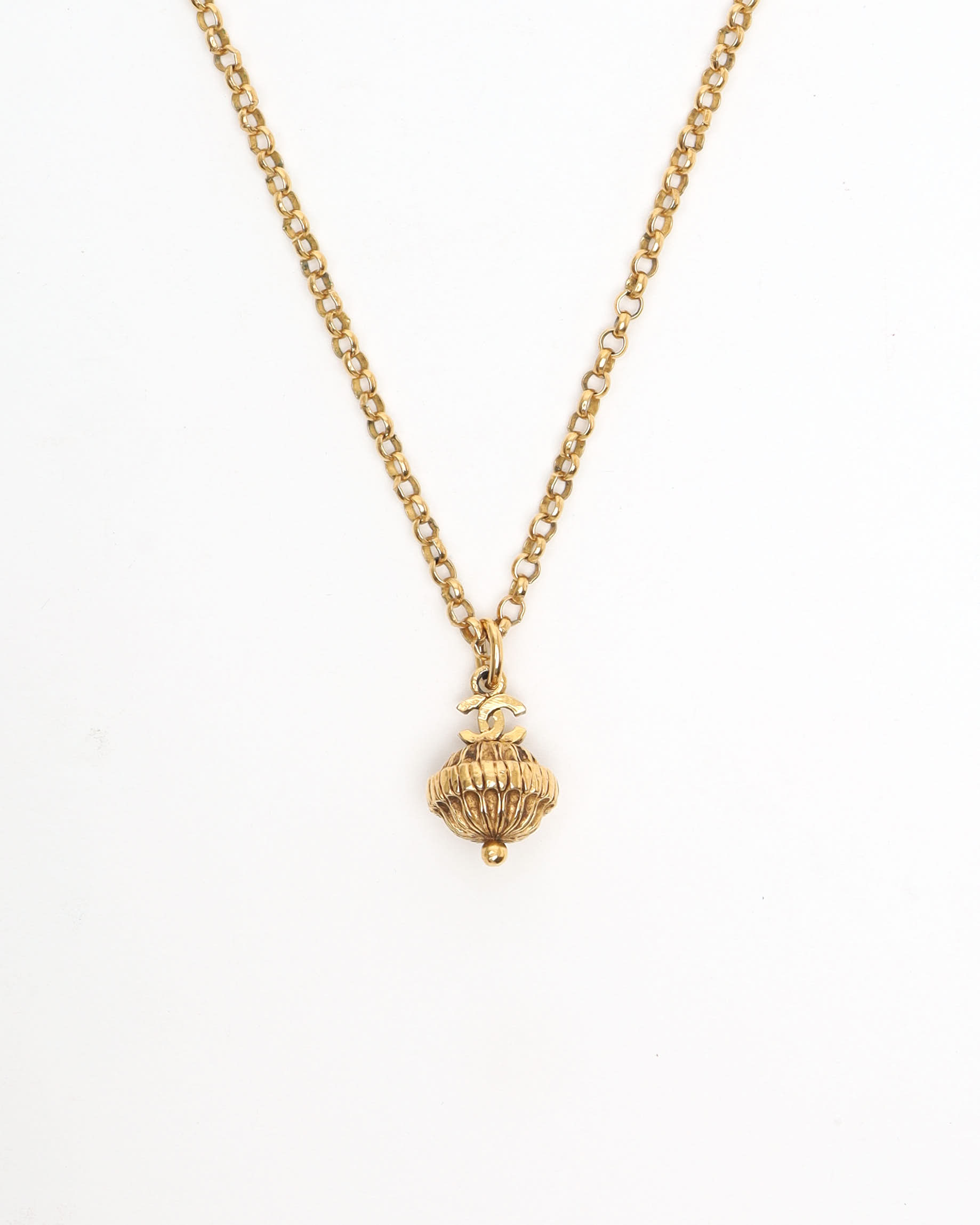 Chanel Coco Mark Chain Necklace