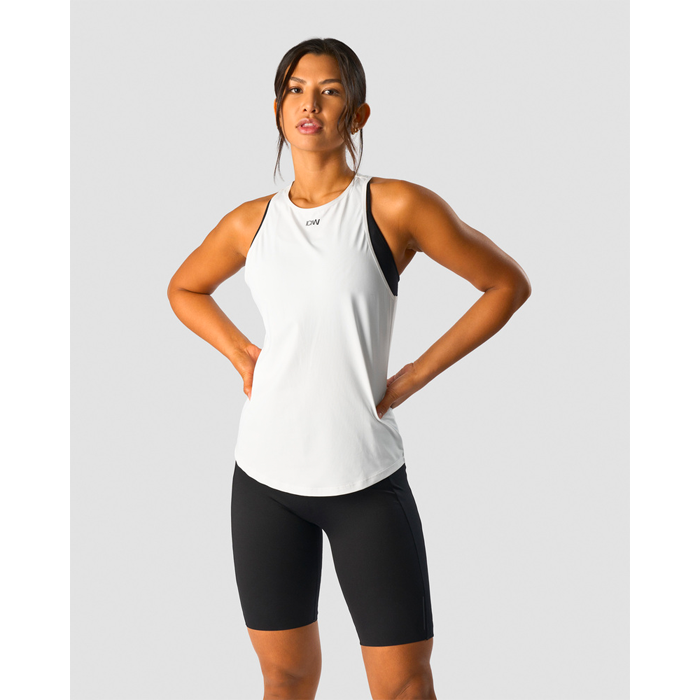 Charge Tank Top Wmn, White