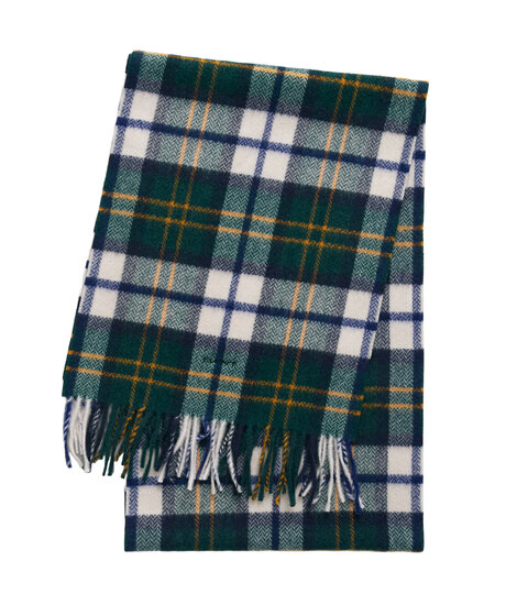 Check Wool Scarf