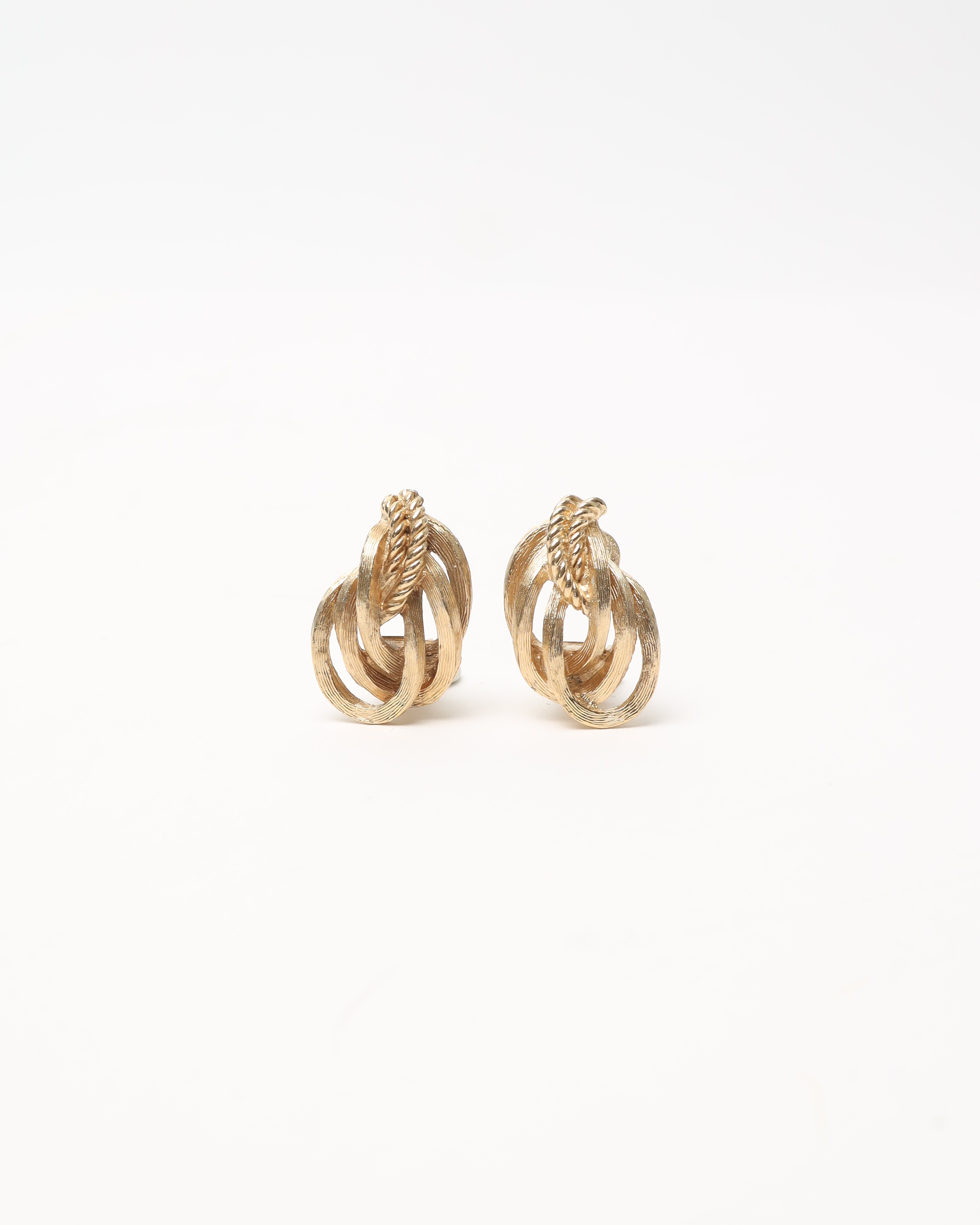 CHRISTIAN DIOR Gold-Tone Clip-on Earrings
