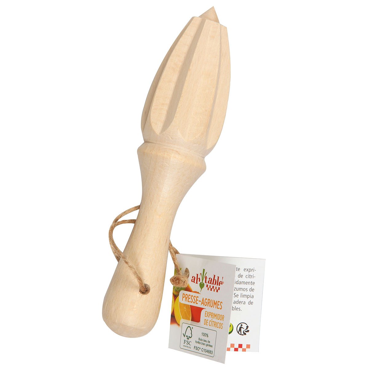 Citruspress i Trä FSC - 16 cm