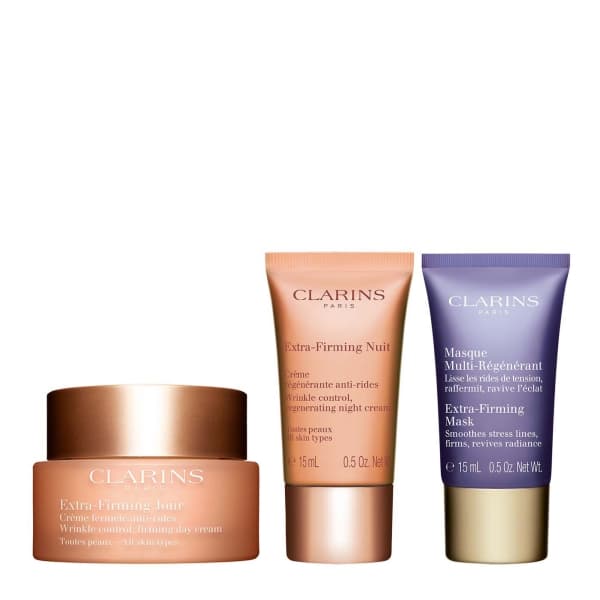 Clarins CLARINS SET (EXTRA-FIRMING DAY CREAM 50ML - EXTRA-FIRMING NIGHT CREAM 15ML - EXTRA-FIRMING MASK 15ML)