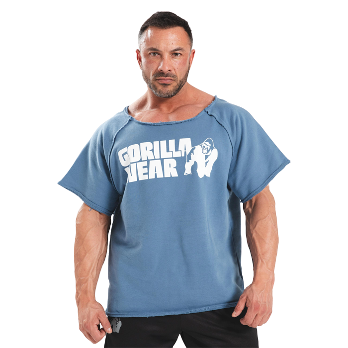 Classic Workout Top, Coronet Blue
