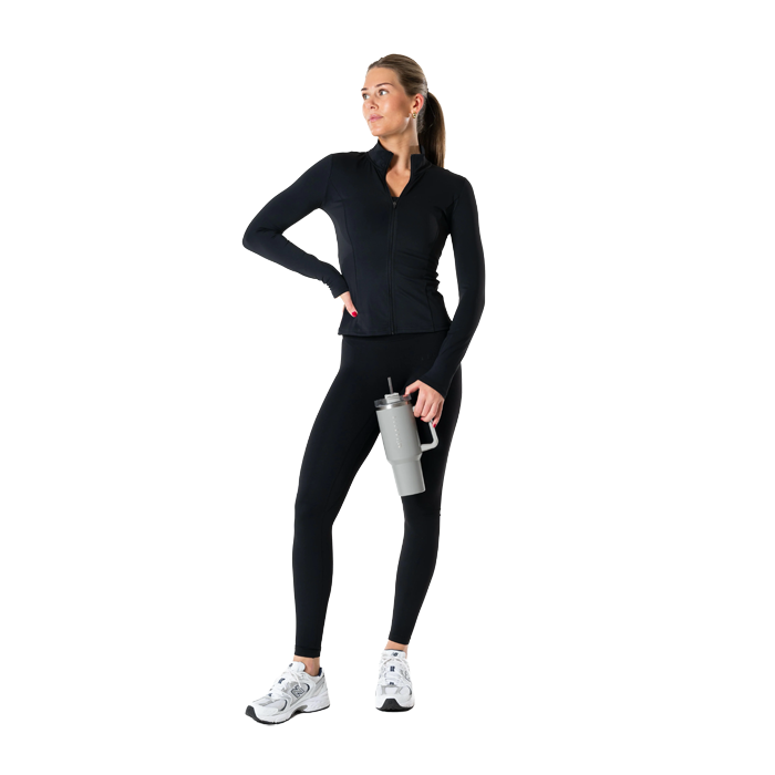 Clean Träningströja Zip