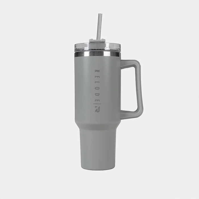 Clean Tumbler Vattenflaska Rostfritt Stål 1200 ml Grå