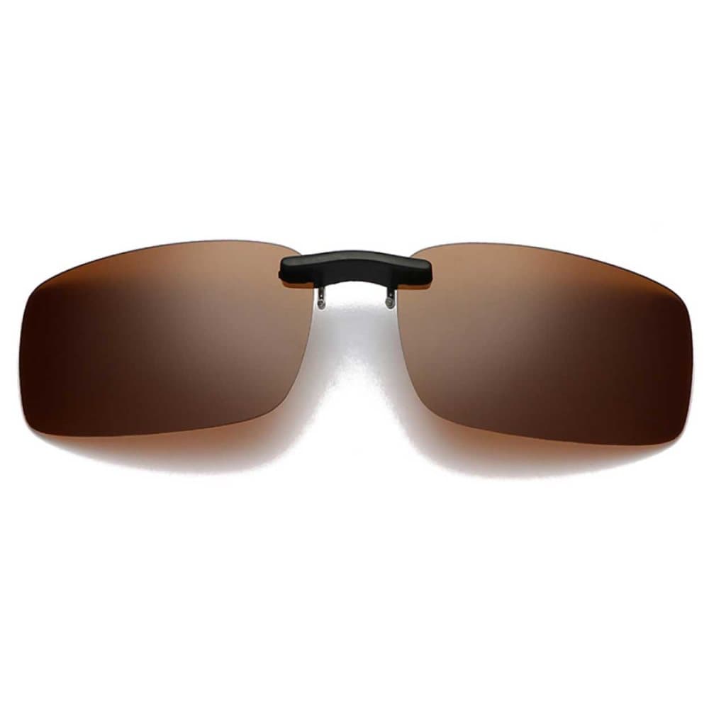 Clip-on Solglasögon Brun 40x56mm