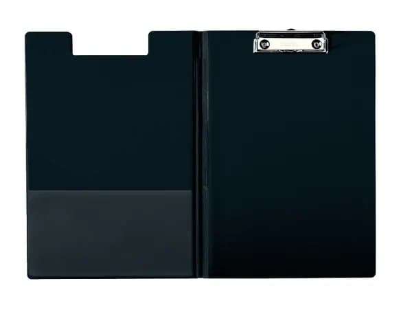 Clipboard Esselte A4 sort PP med forside