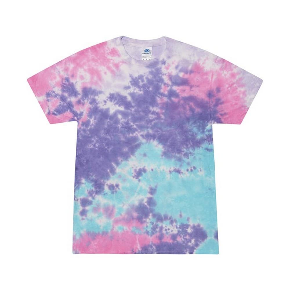 Colortone Unisex T-shirt för vuxna med Tie Dye-färgning