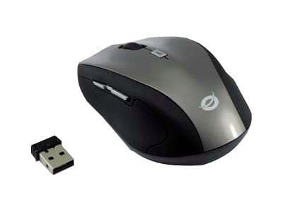 Conceptronic Lounge Collection C08-269 - Mus - optisk - 5 knappar - trådlös - 2-4 GHz - trådlös USB-mottagare