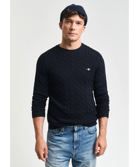 Cotton Cable C-Neck