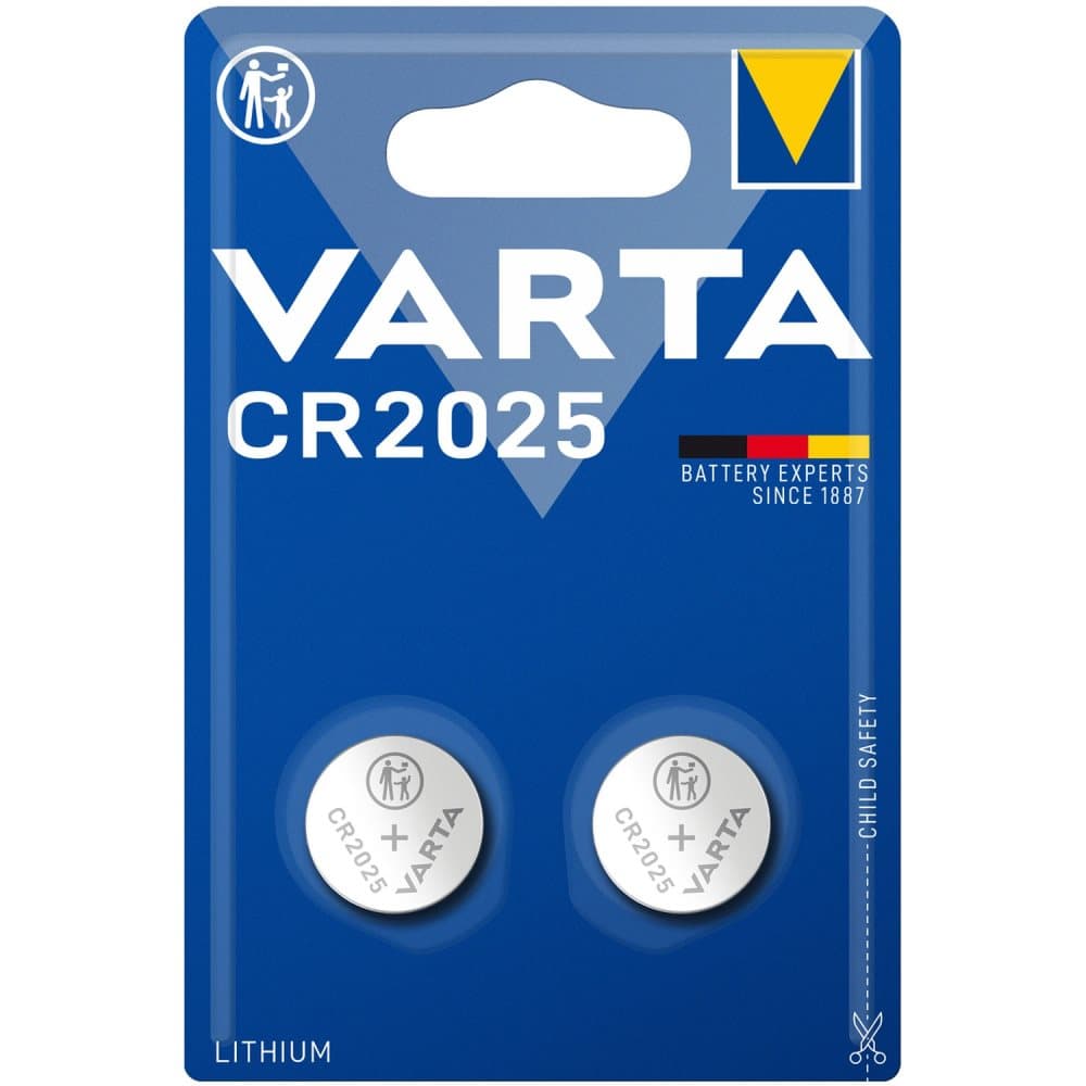 CR2025 3V Lithium Knappcellsbatteri