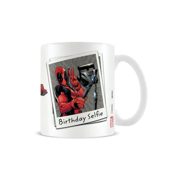 Deadpool Födelsedag Selfie Mug