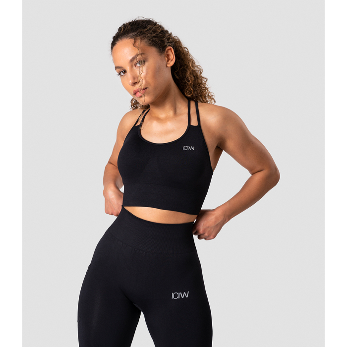 Define Seamless Sports Bra,Dark Green Melange