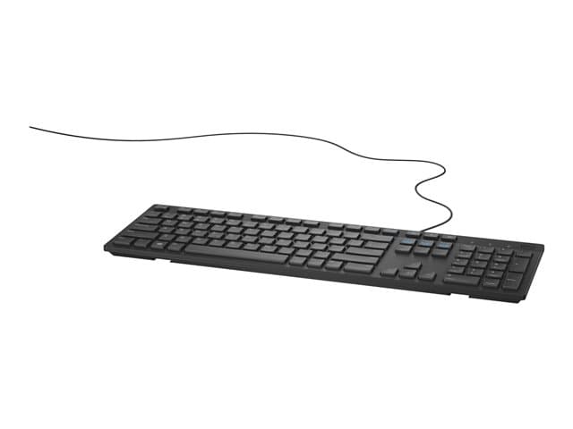 Dell KB216 - Tangentbord - USB - QWERTY - hela norden - svart