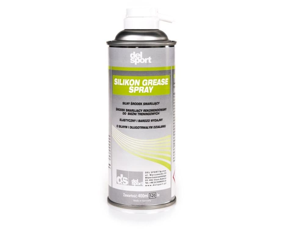 DelSport Professional smörjmedel för löpband Silkon Grease Spray 400ml