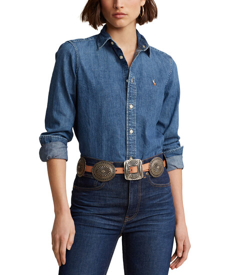 Denim shirt