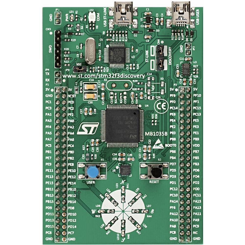 Discovery-Kit för STM32 F3-serien STMicroelectronics STM32F3DISCOVERY 1 st
