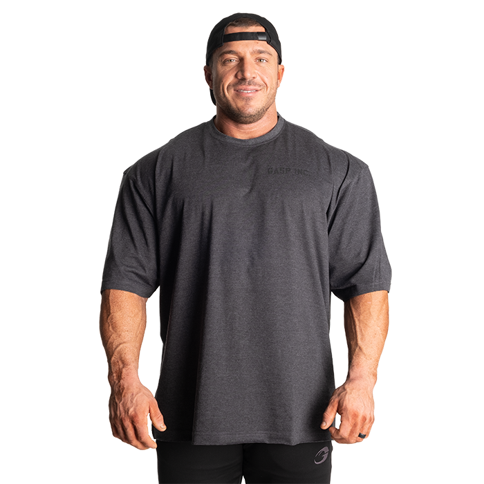Division Iron Tee,Dark Grey Melange