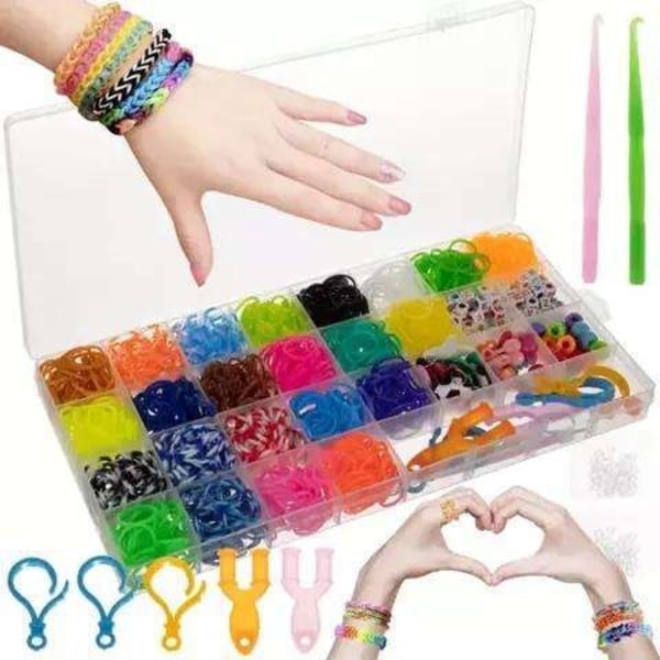 DIY Loom Bands Rubber band kit