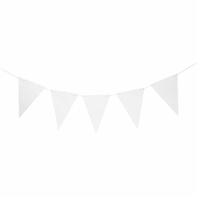 DIY Vimpel flaggor av Kartong