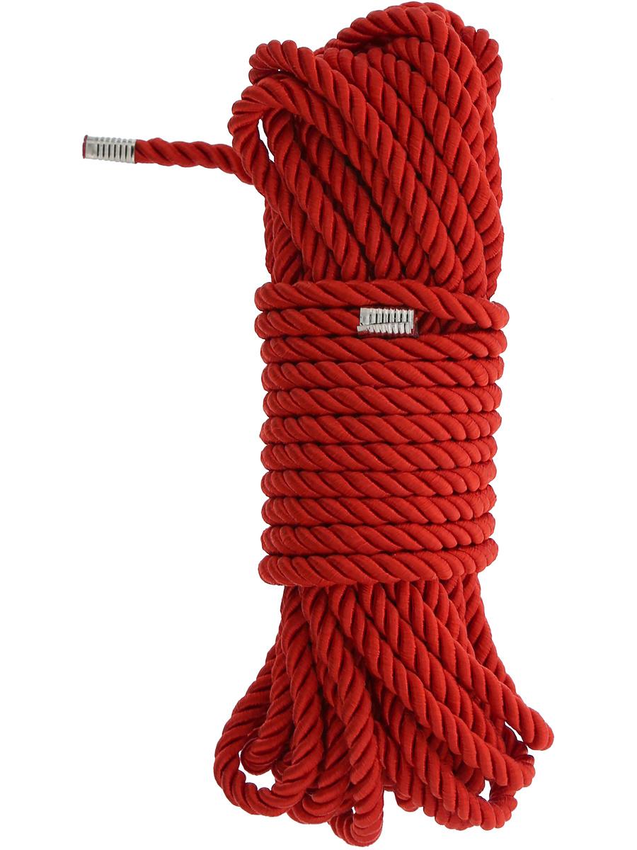Dream Toys- Blaze, Deluxe Bondage Rope, 10m, röd