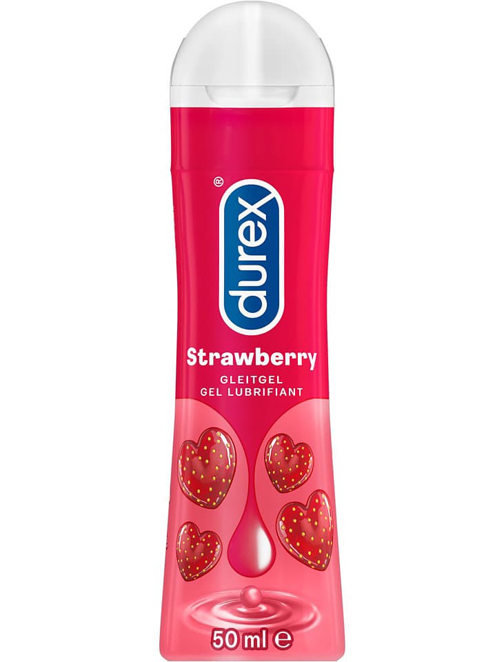 Durex Play Strawberry- Glidmedel, 50 ml