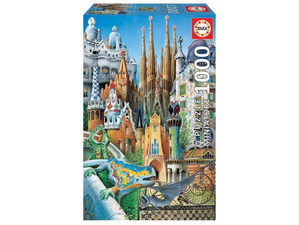 Educa 1000 Collage Gaudi Miniature