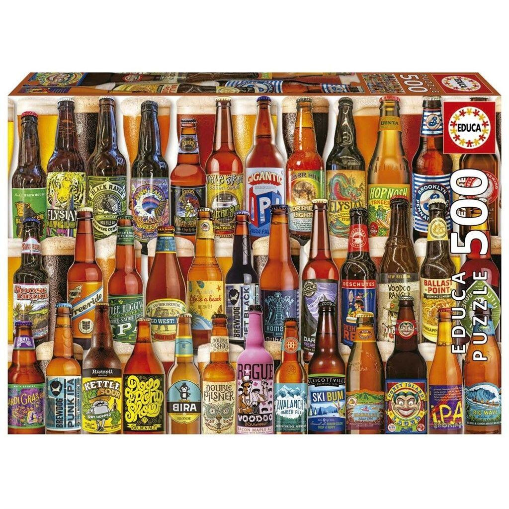Educa Craft Beers Pussel 500 bitar