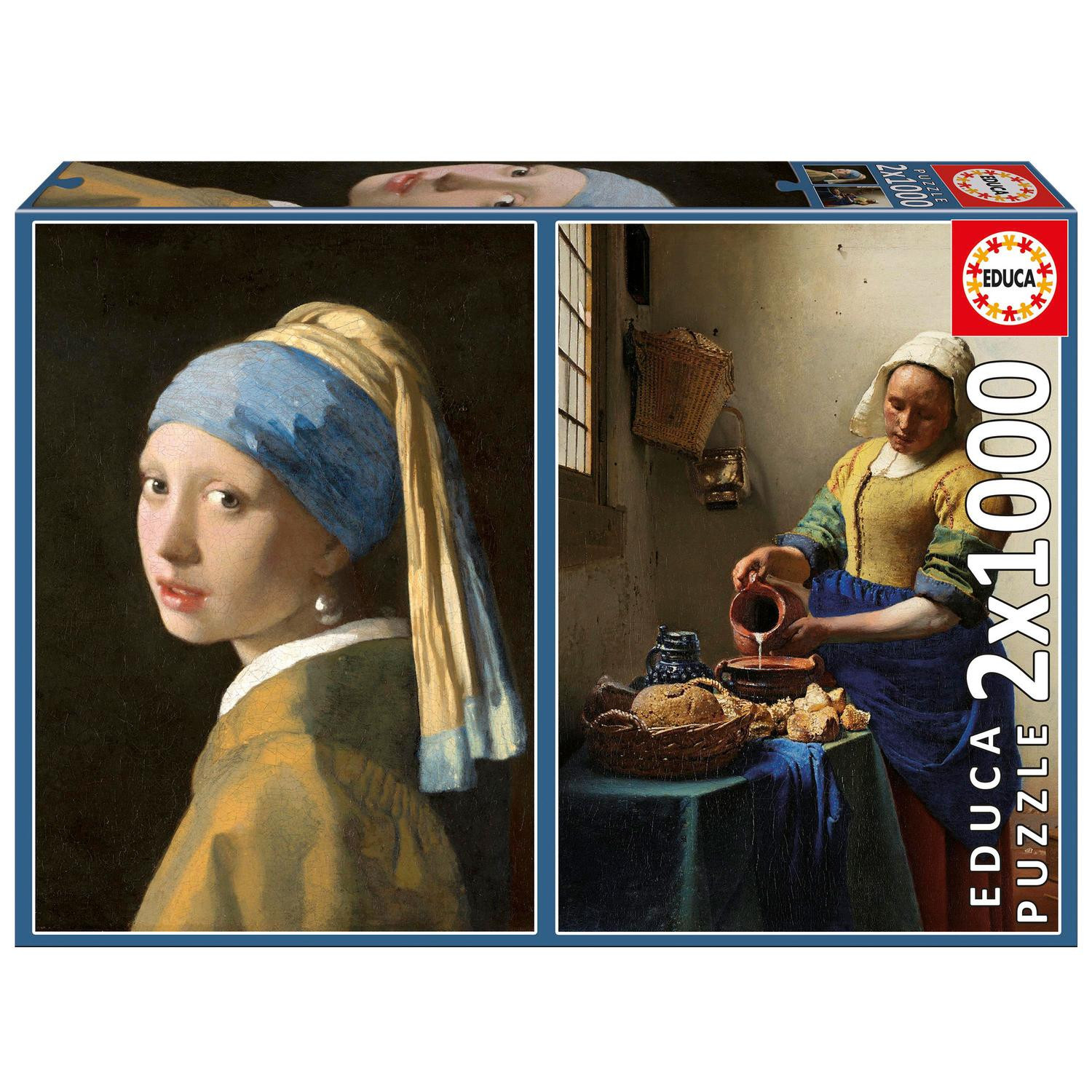 Educa Vermeer Pussel 2x1000 bitar