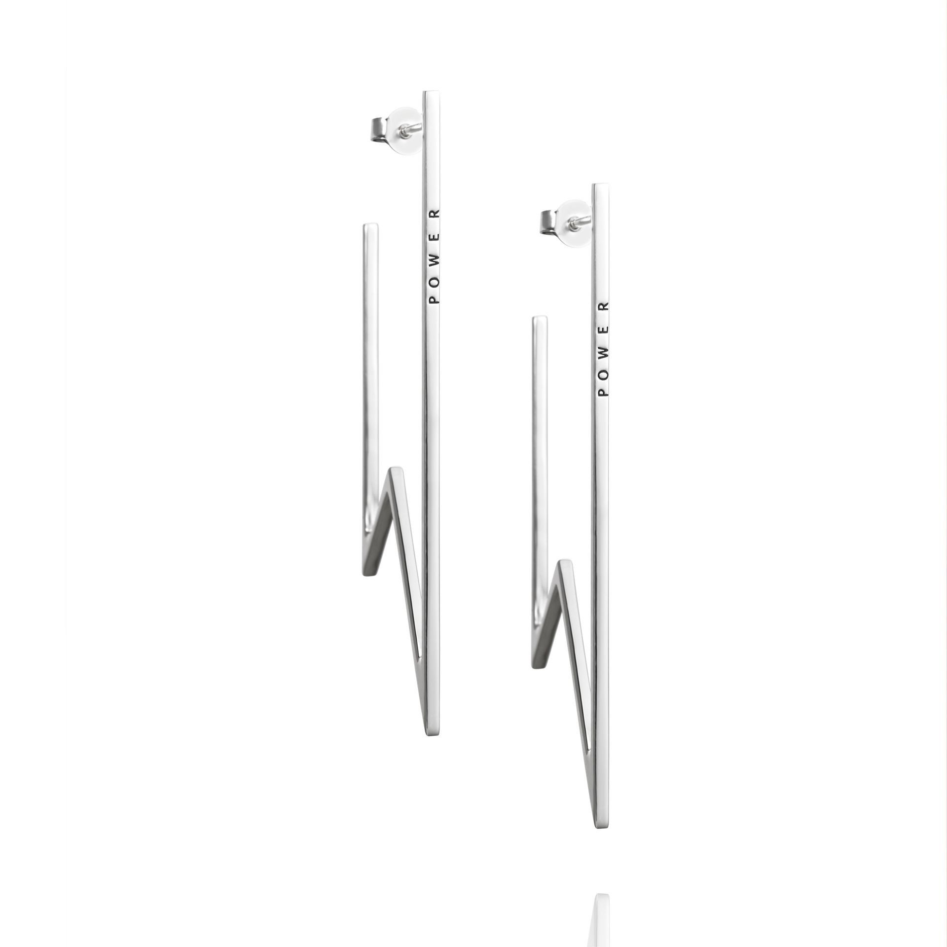 Efva Attling Women Power Earrings- ONE SIZE - SILVER