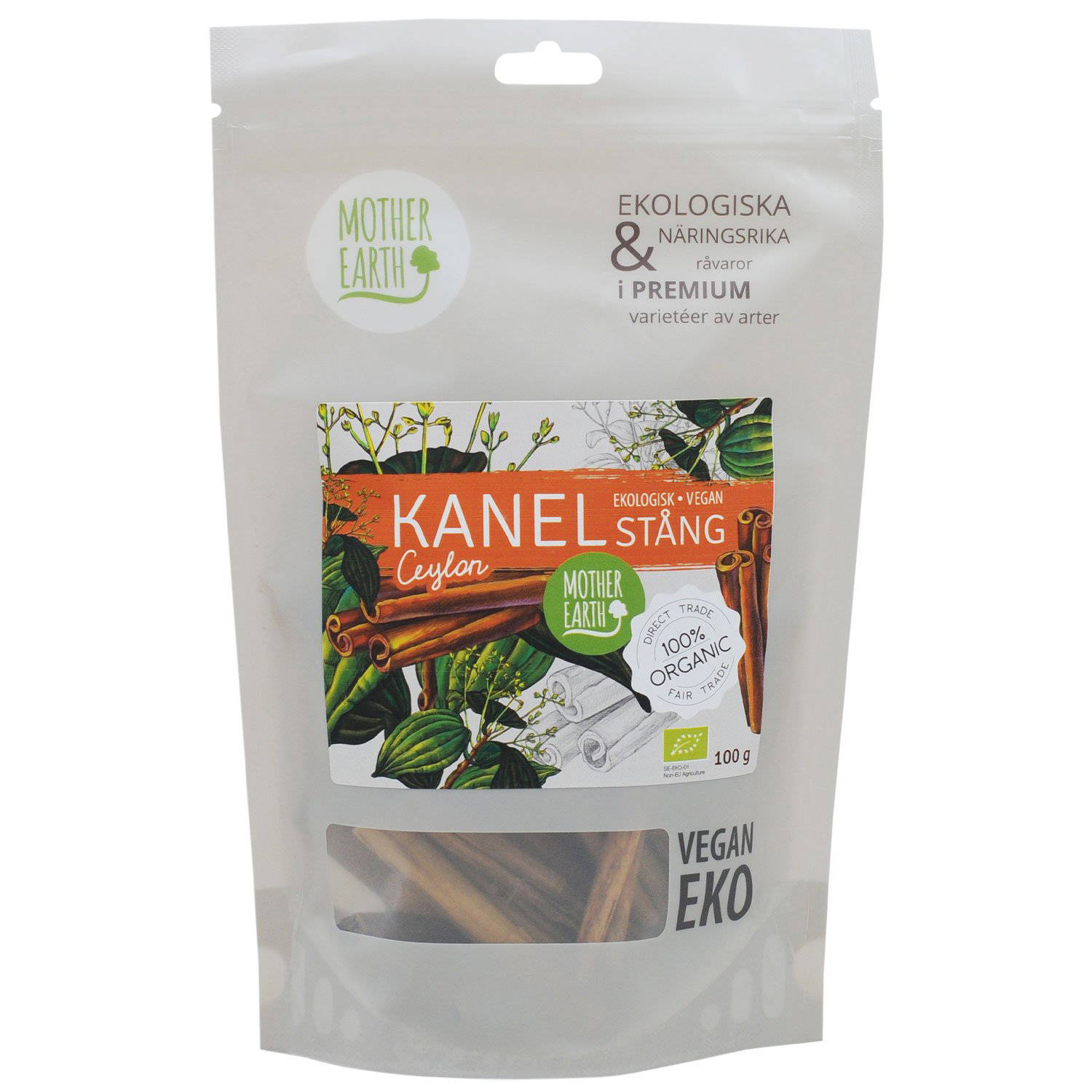 Ekologisk Ceylon Kanelstång 100 gram