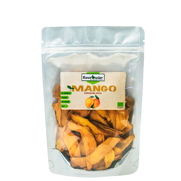 Ekologisk Soltorkad Mango 300 g