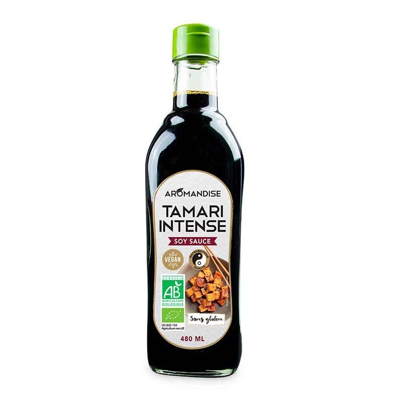 Ekologisk Tamari - Japansk Sojasås utan gluten, 480 ml