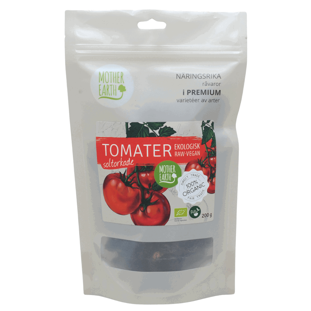 Ekologiska Soltorkade Tomater 200 gram