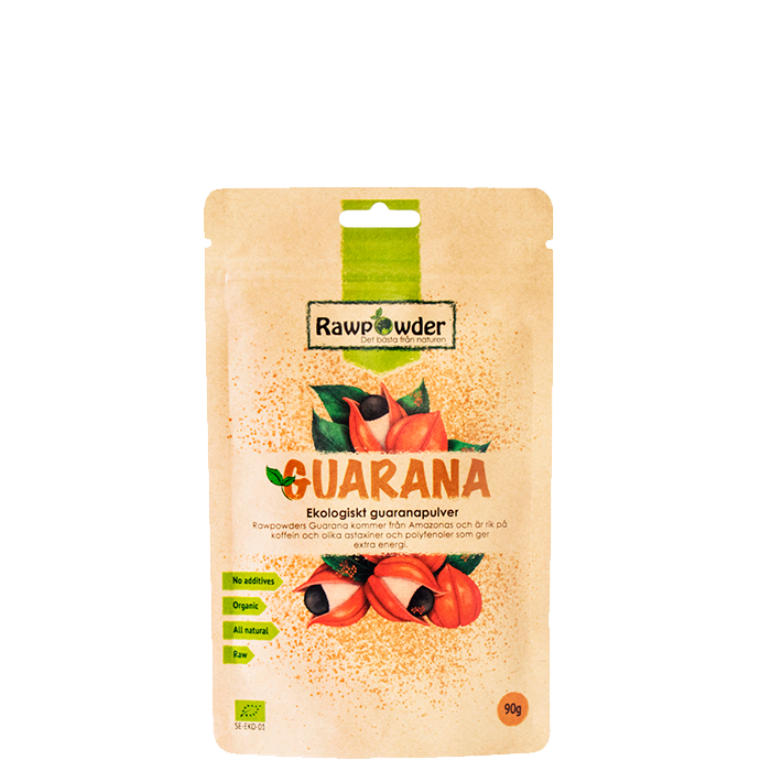 Ekologiskt Guaranapulver 90 g