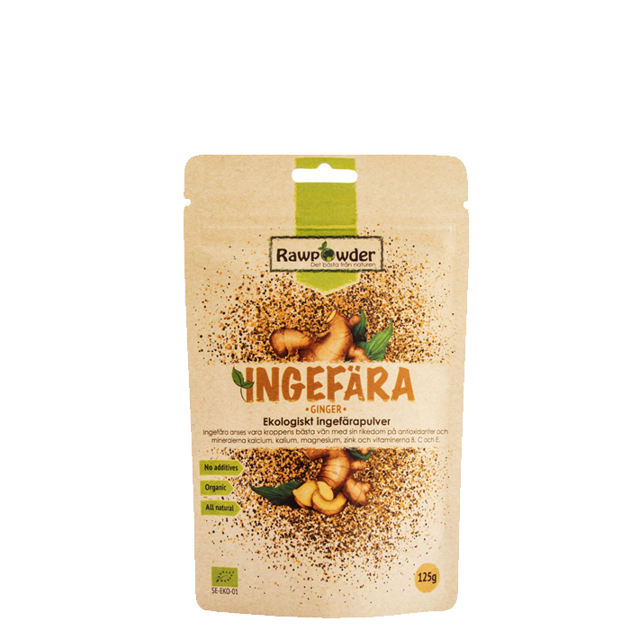 Ekologiskt Ingefärspulver 125 g