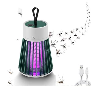 Elektrisk myggdödare Kraftfull insektsdödare Myggfångare flugfälla