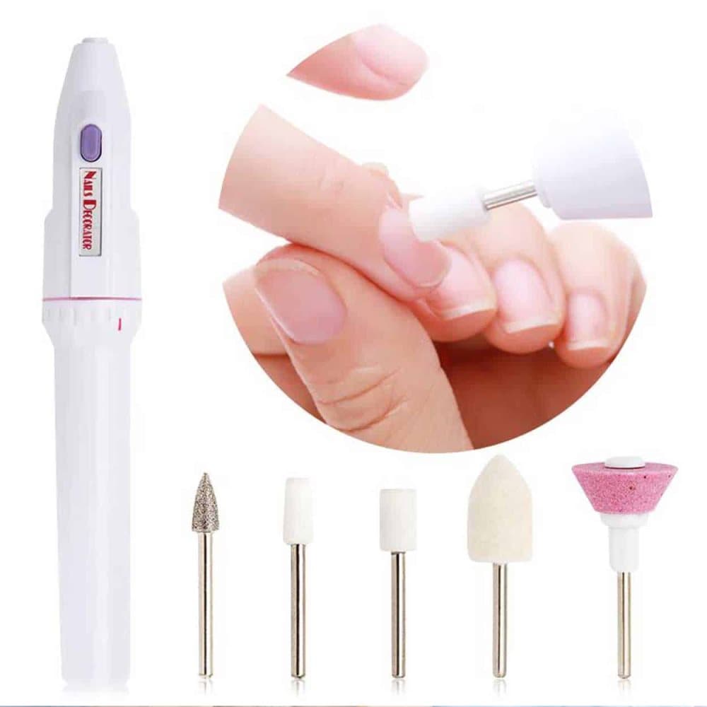 Elektrisk Nagelfil med 5 Bitsar